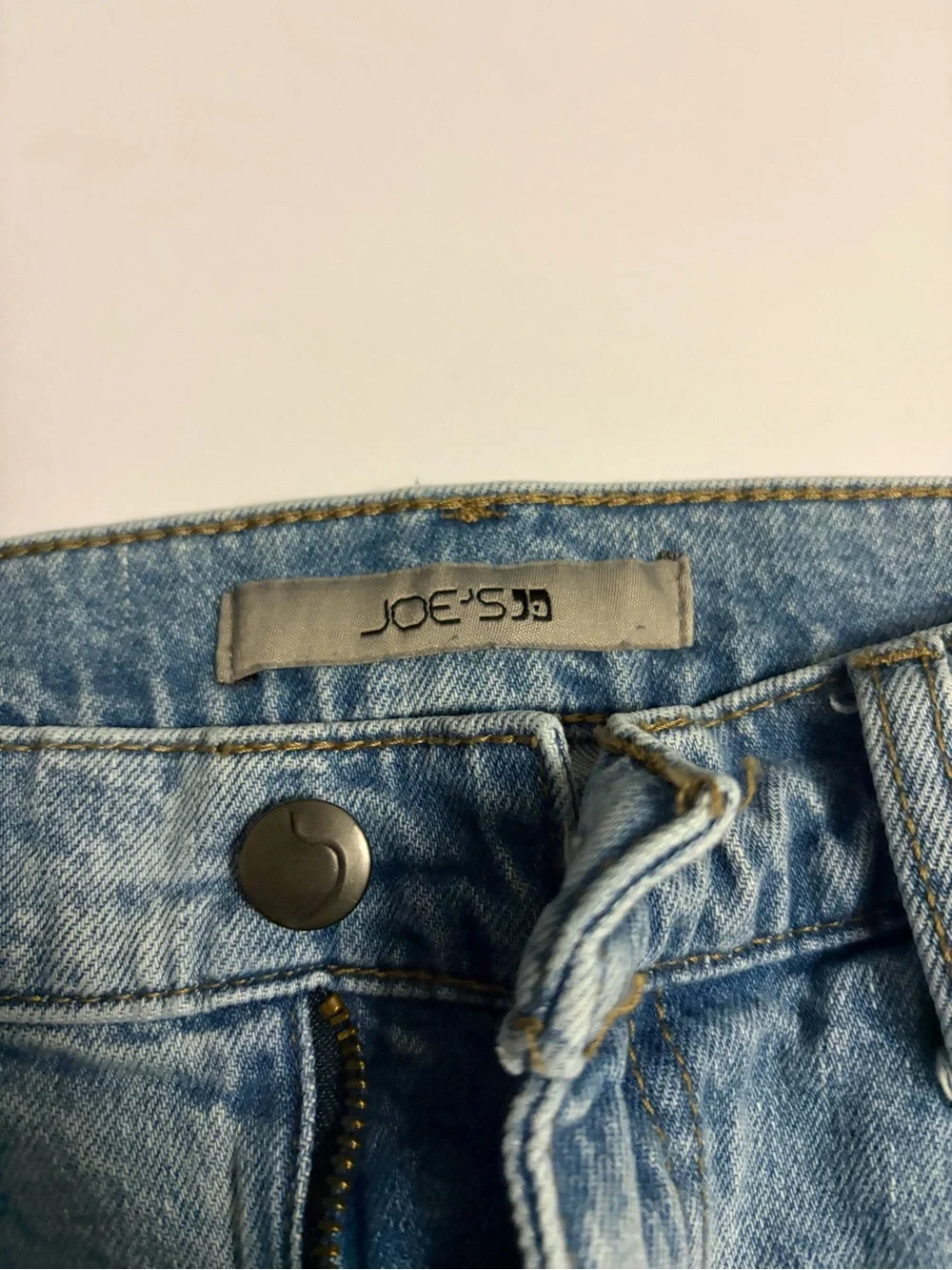 Joes Jeans Womens Denim Cut Off Shorts Blue Frayed Hem High Rise Size‎ 26 Summer